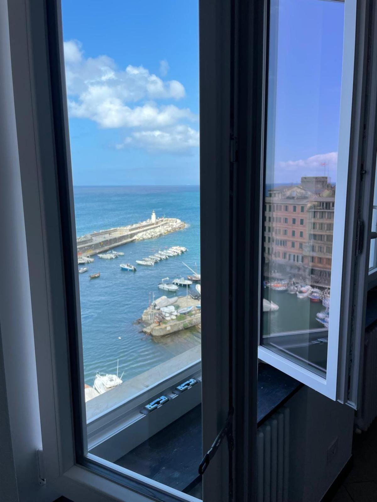 Sea View Camogli Portofino Lägenhet Exteriör bild