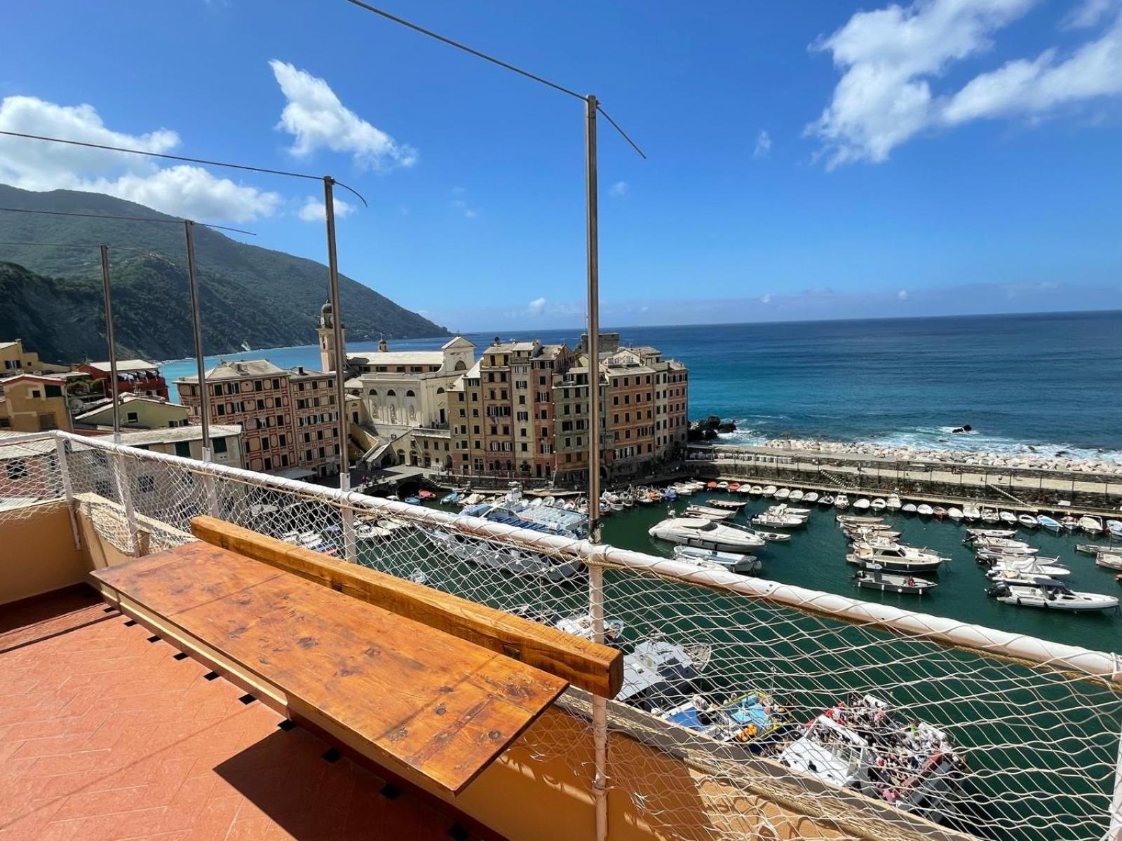Sea View Camogli Portofino Lägenhet Exteriör bild
