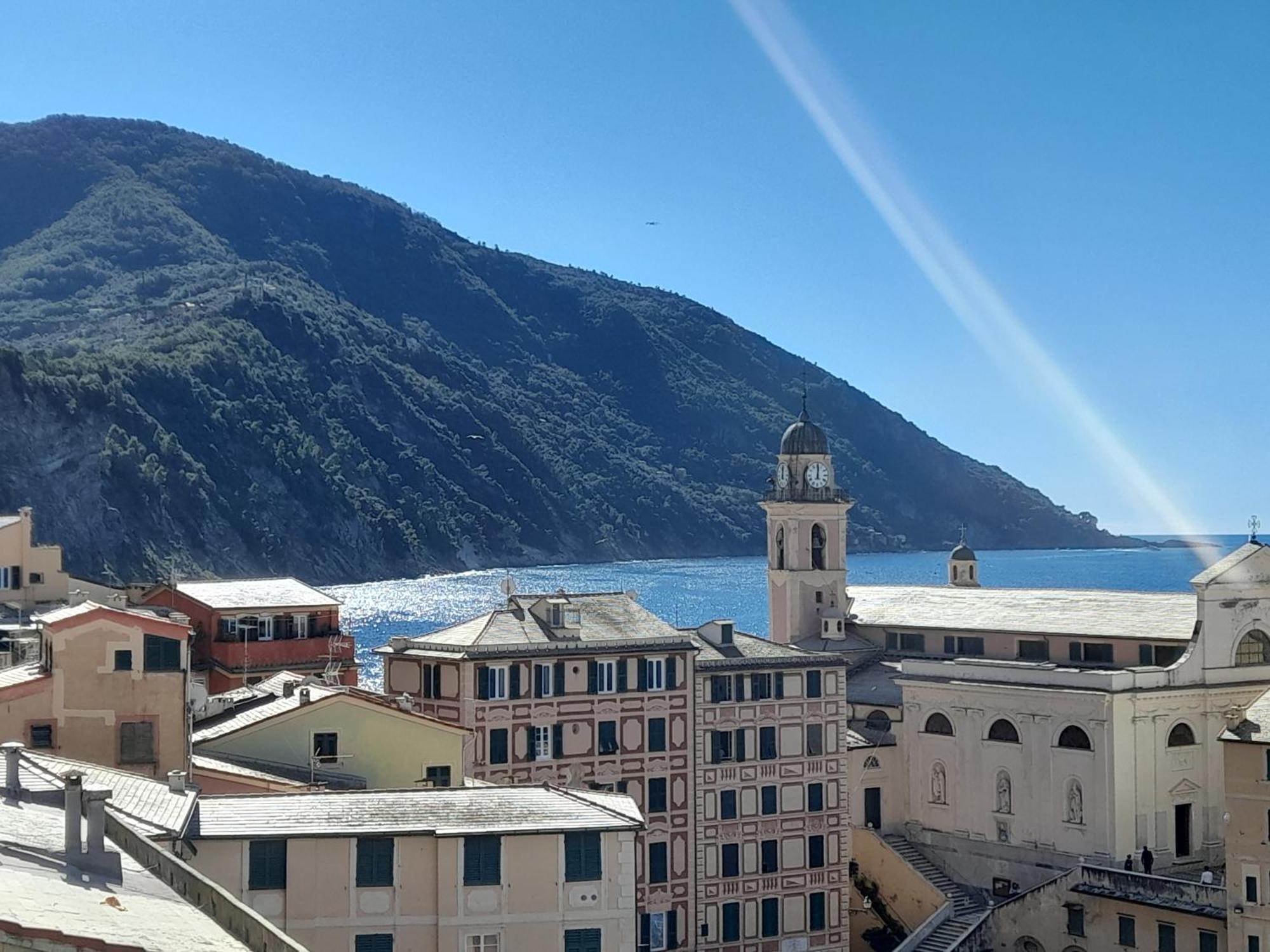 Sea View Camogli Portofino Lägenhet Exteriör bild