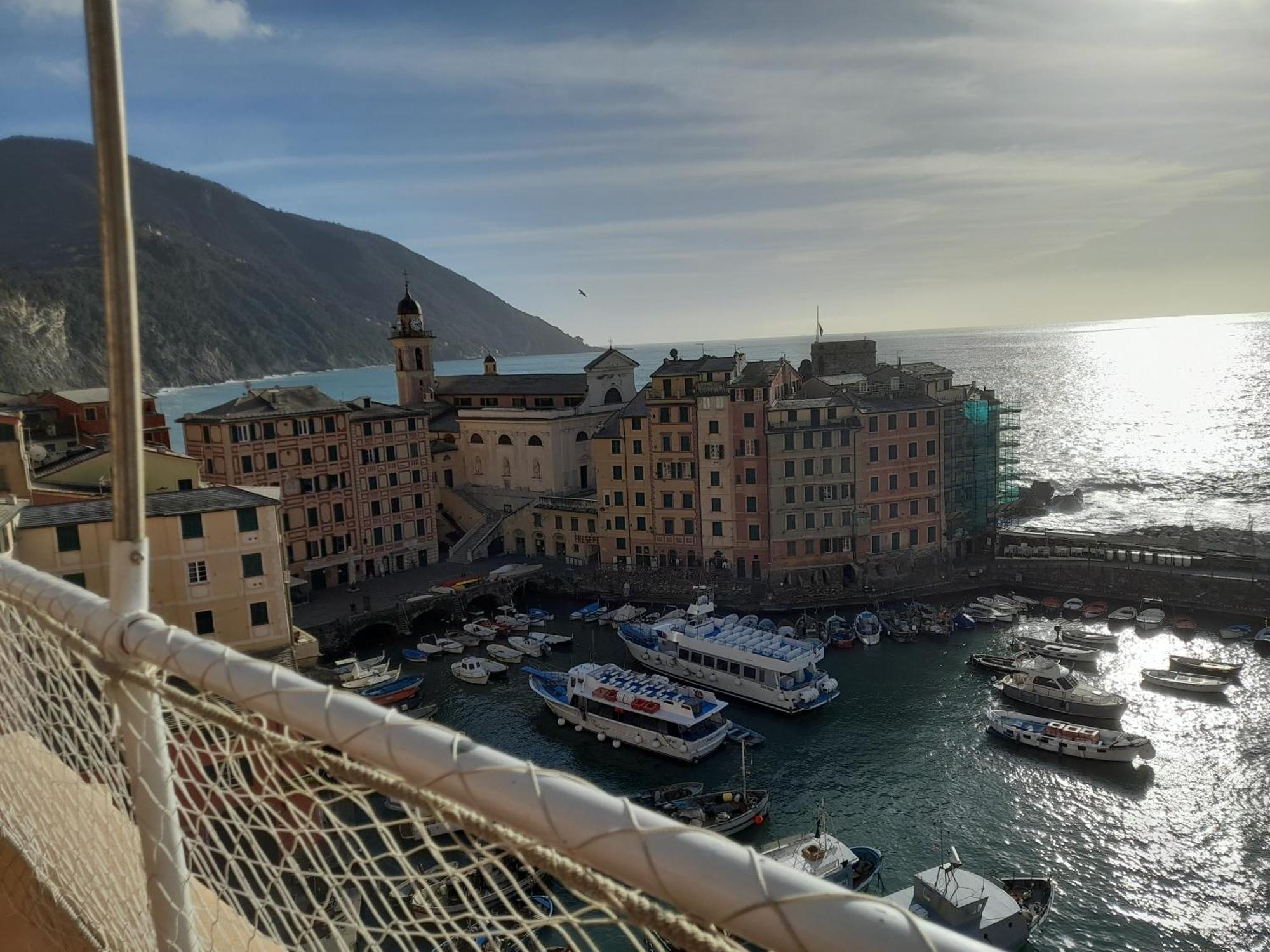 Sea View Camogli Portofino Lägenhet Exteriör bild